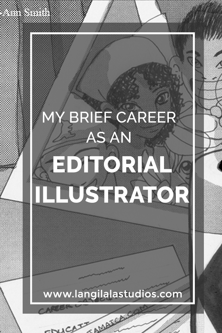 "My Brief Career as an Editorial Illustrator", on Langi Lala Studios